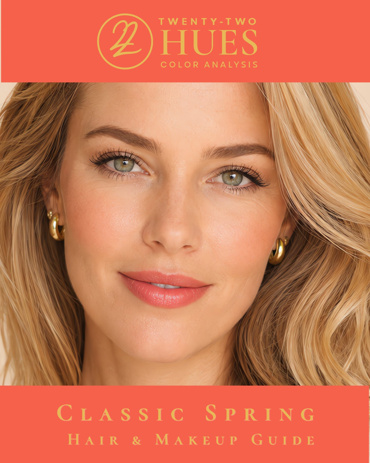Classic Spring Type Hair and Makeup Guide