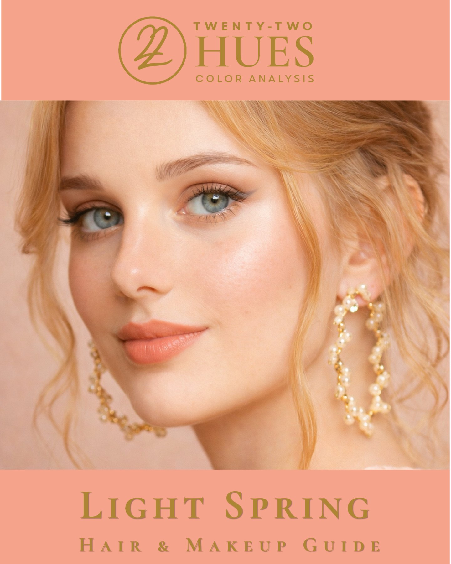 Light Spring Hair and Makeup Guide