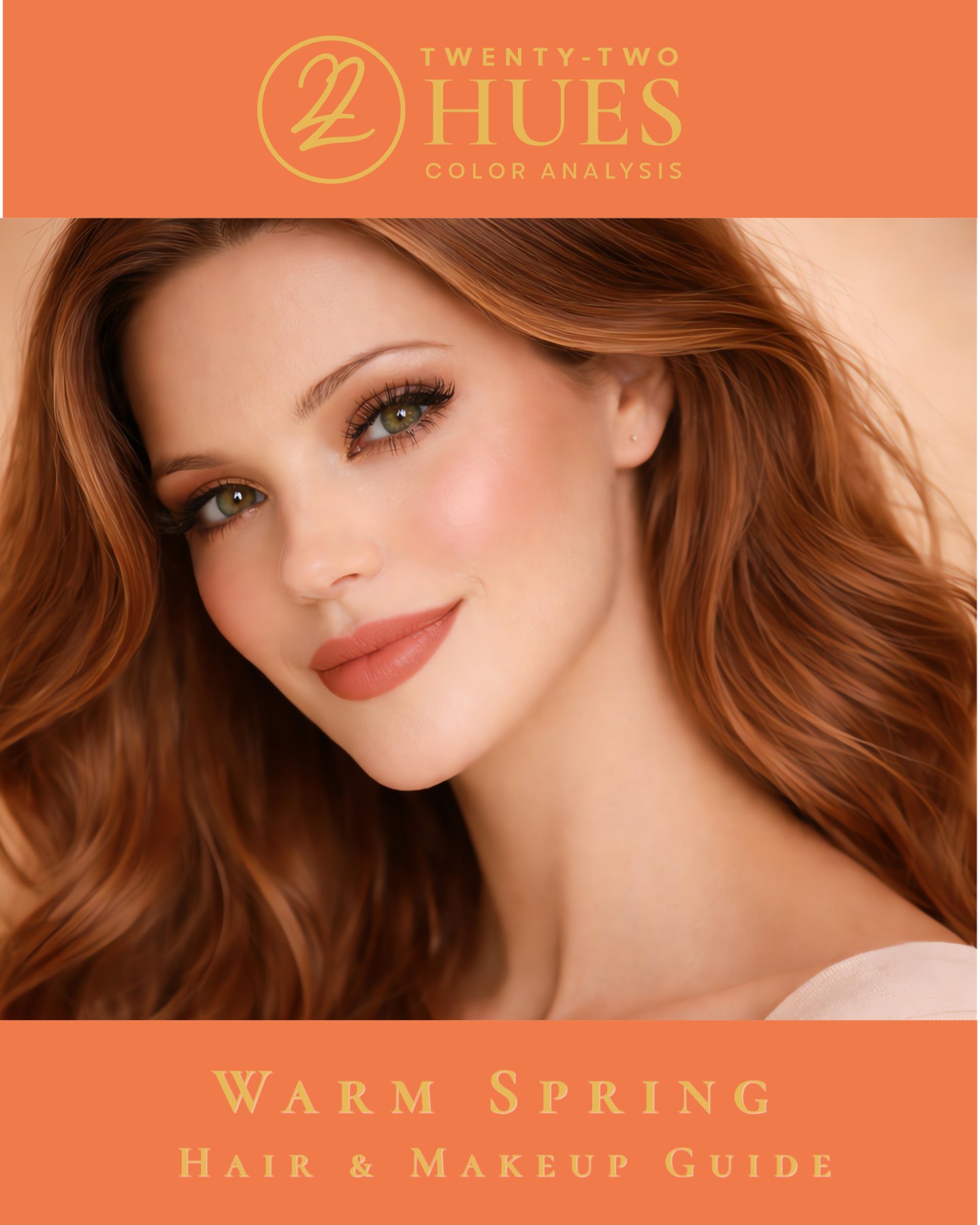 Warm Spring Hair and Makeup Guide