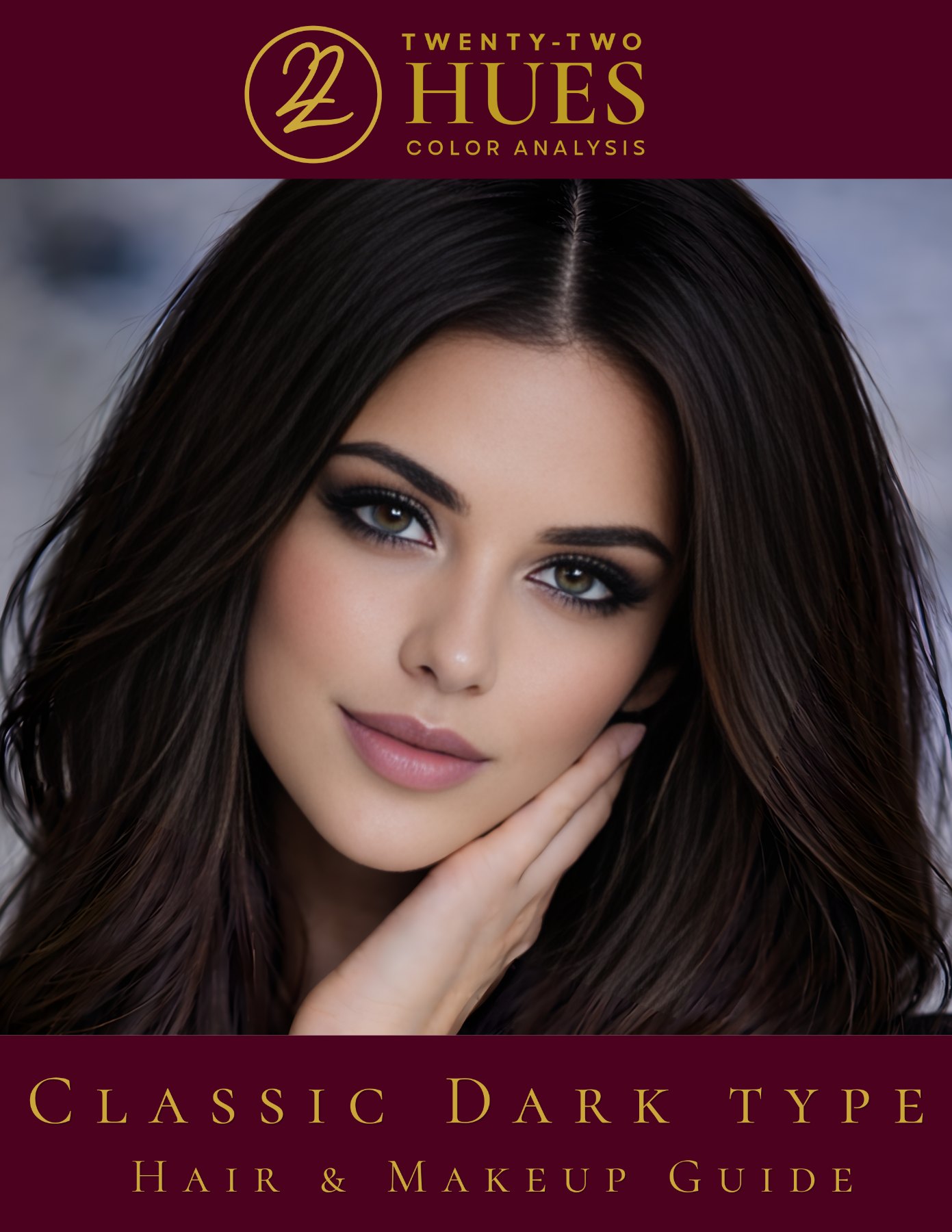 Classic Dark Type Hair and Makeup Guide