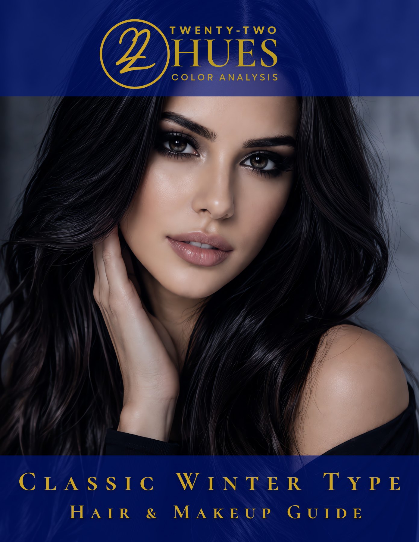 Classic Winter Type Hair and Makeup Guide